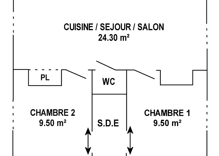 Casa de Férias Maison Rénovée 2023 à 300m De La Avec Terrasse, Jardin Clos, Clim Et Wifi - Fr-1-306-1270 *